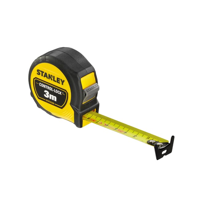Rolmaat Stanley Control-Lock 3 meter 19mm 3