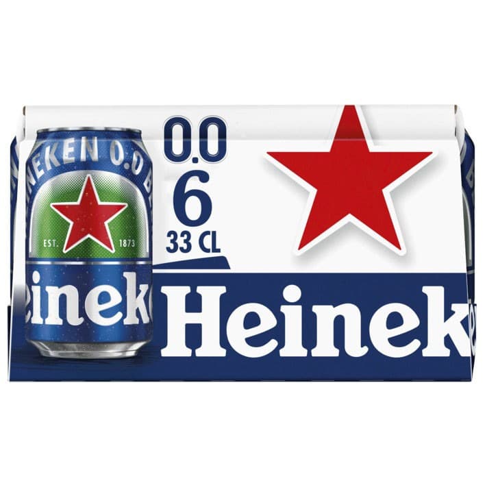 Bier Heineken 0.0% blik 330ml 2