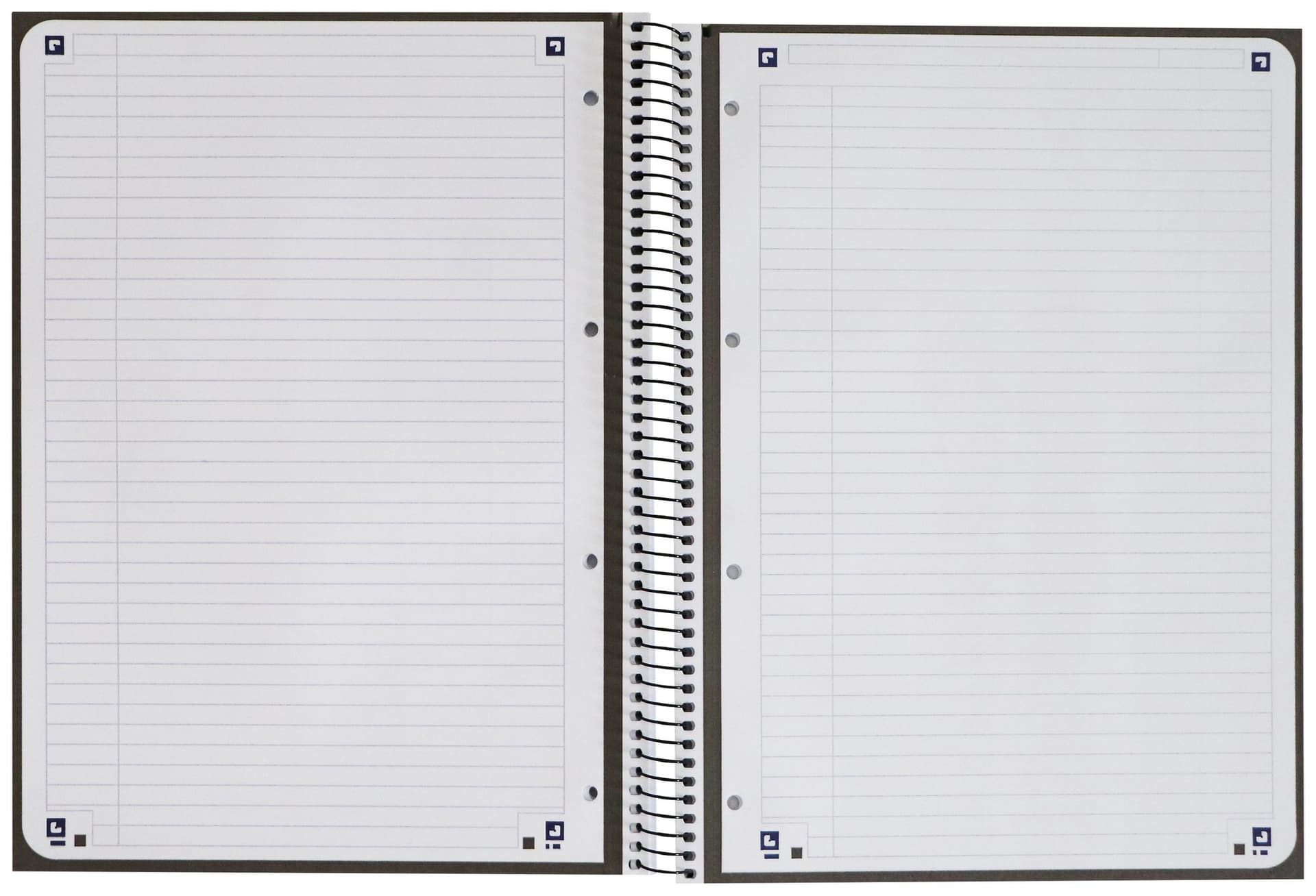 Notitieboek Oxford Classic Europeanbook A4+ 4-gaats lijn 160 pagina's zwart 3