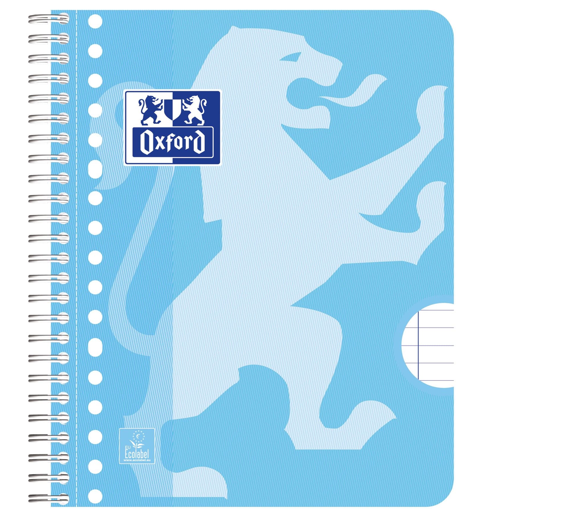 Collegeblok Oxford School A5+ lijn 17-gaats 160 pagina's 80gr pastel assorti 3 stuks 2