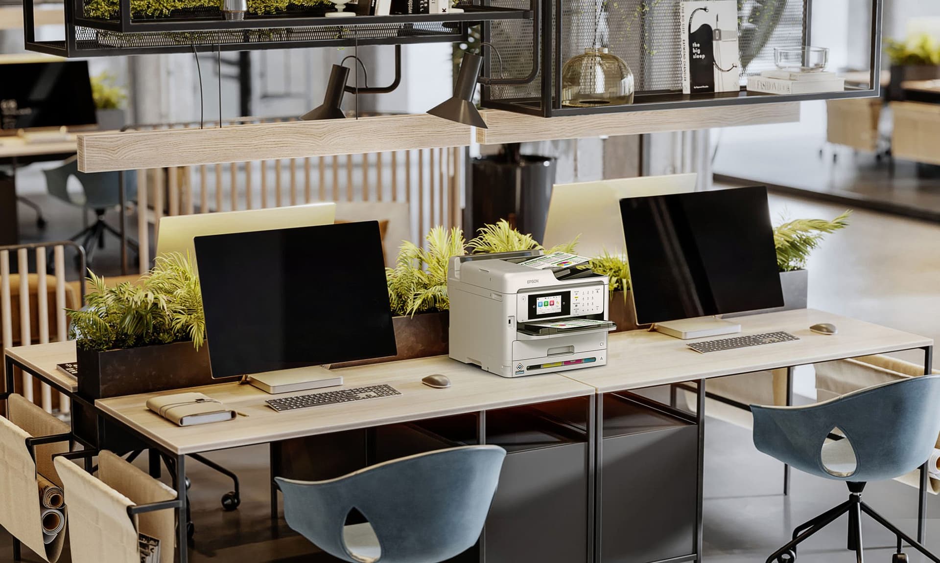 Multifunctional inktjet printer Epson Workforce WF-C5890DWF 5