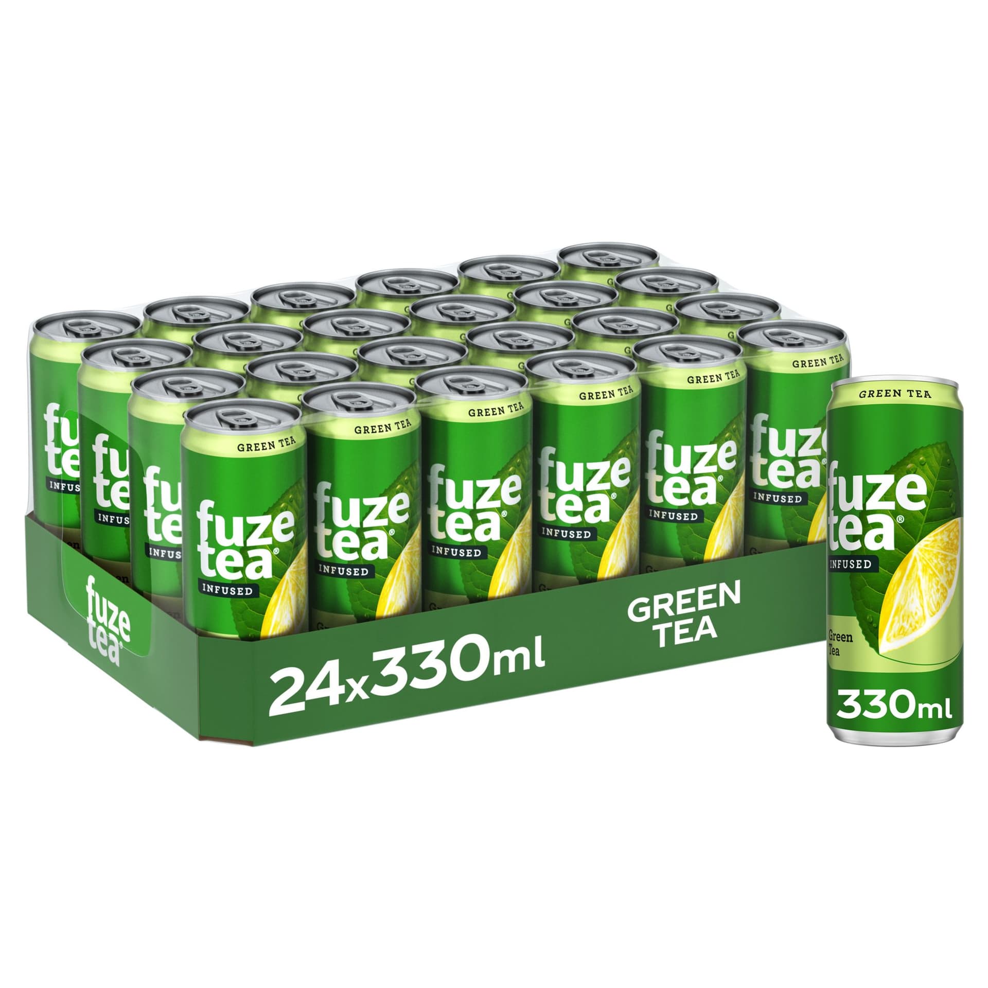 Frisdrank Fuze Tea green tea blik 330ml