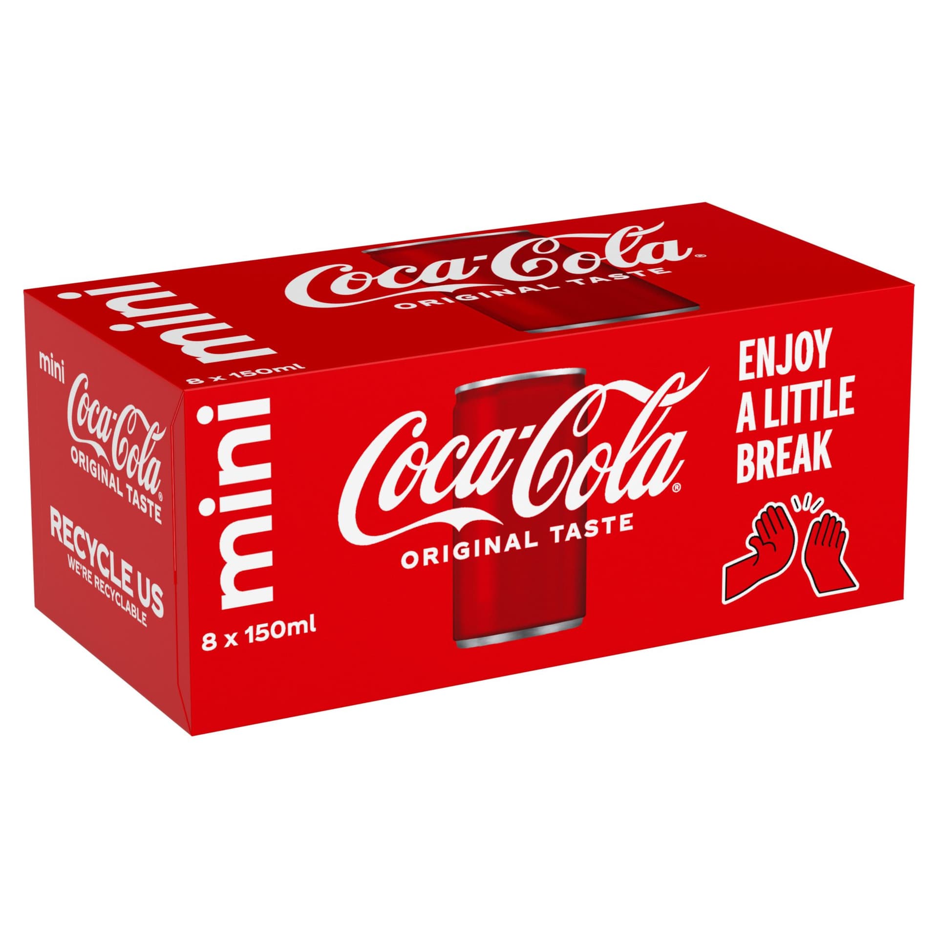 Frisdrank Coca Cola Regular blik 150ml 3
