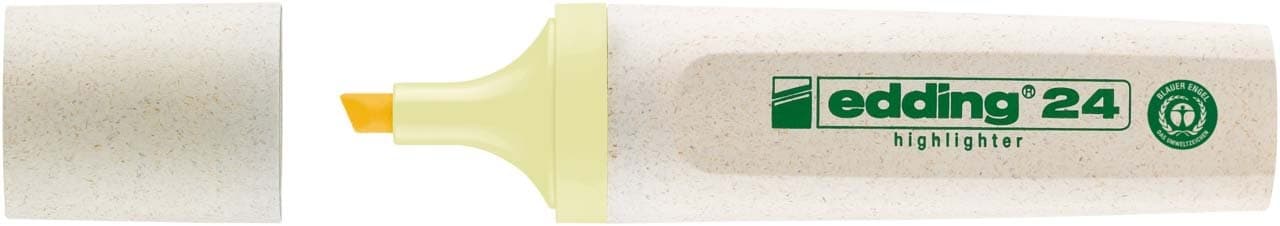 Markeerstift edding 24 EcoLine pastel geel
