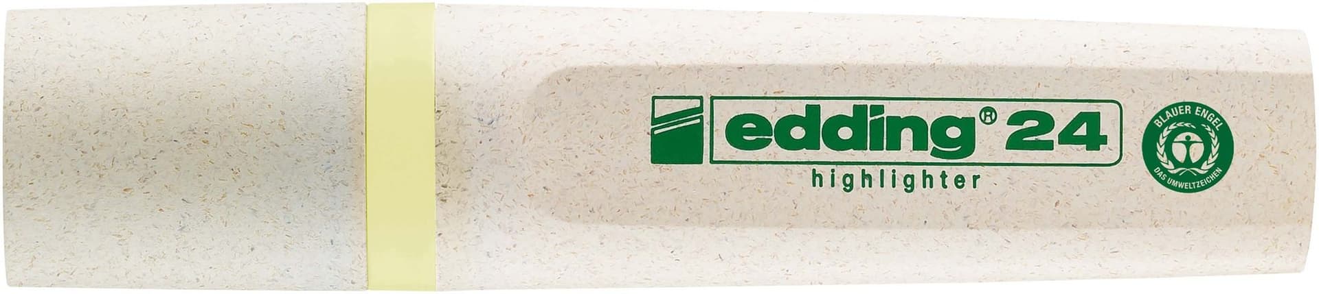 Markeerstift edding 24 EcoLine pastel geel 2