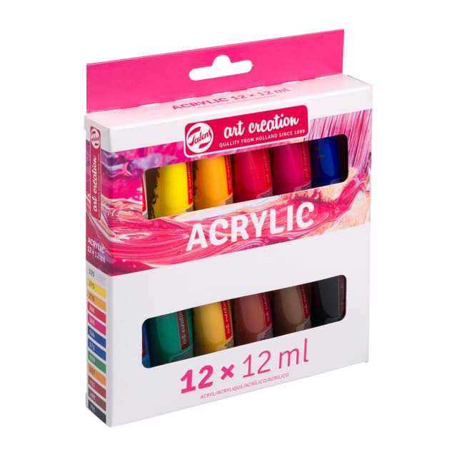 Acrylverf Talens Art Creation assorti 12 tubes à 12ml 2