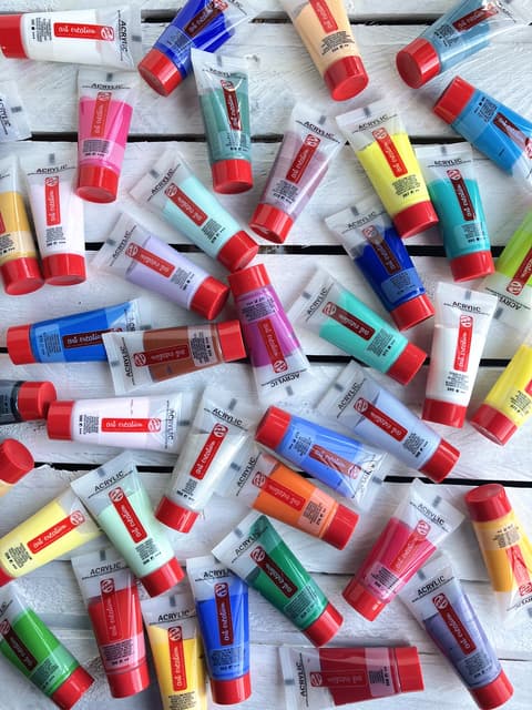Acrylverf Talens Art Creation pastel assorti 6 tubes à 12ml 7