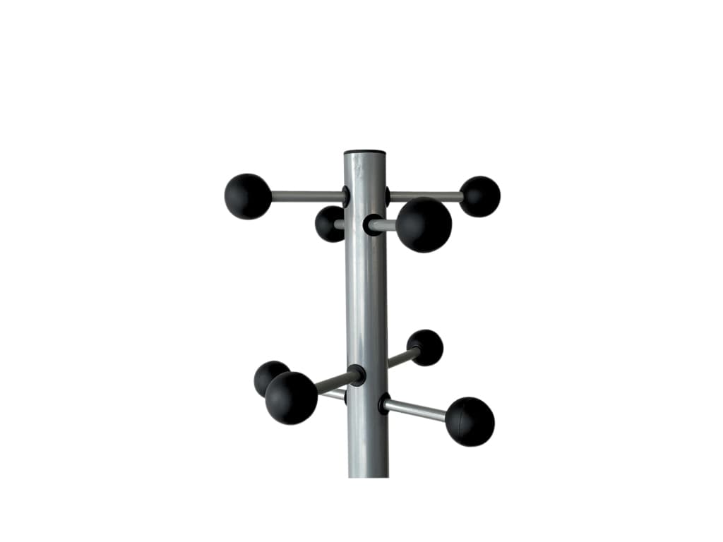Kapstok BRASQ Monaco staand zilver/zwart 2