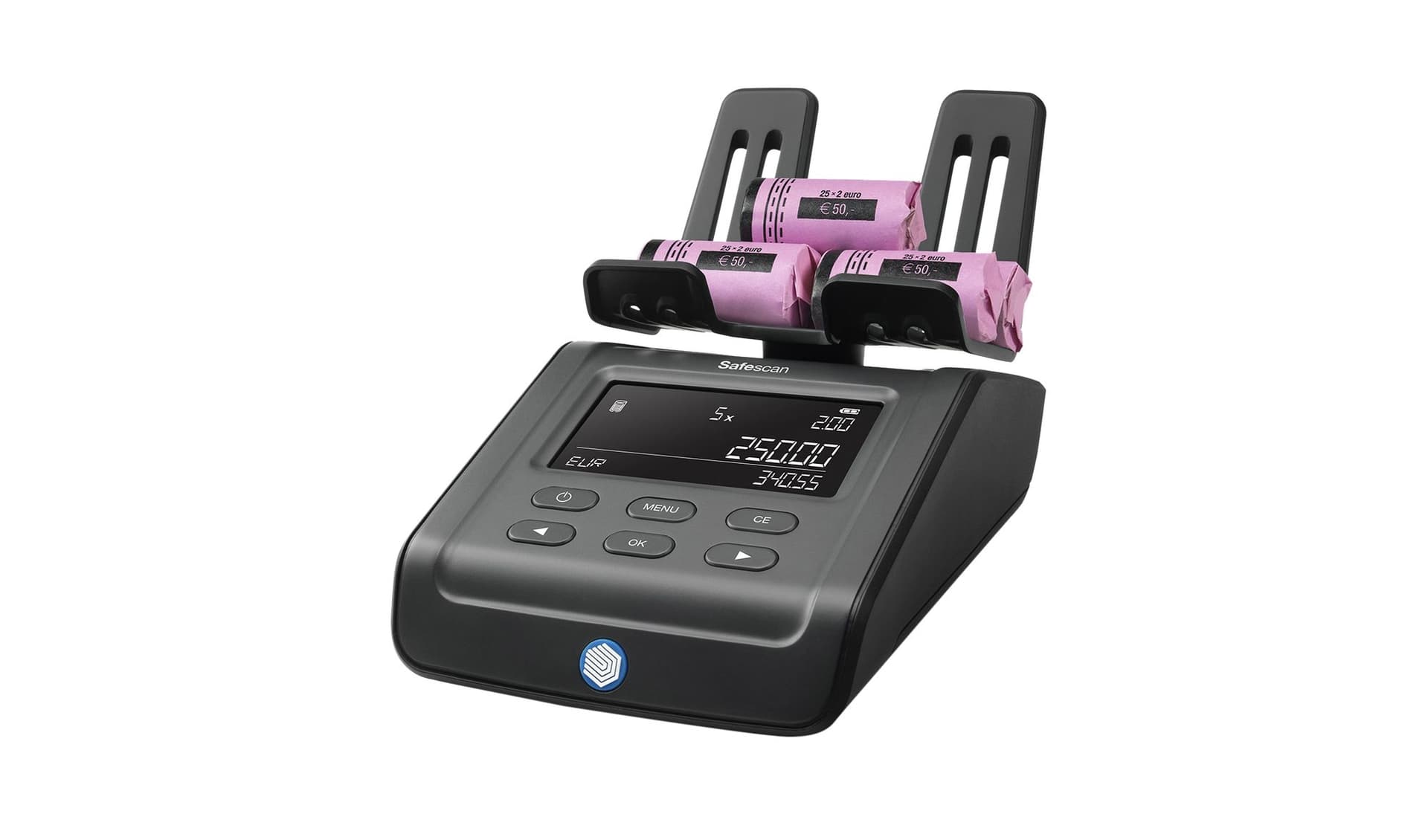 Geldtelweegschaal Safescan 6165 zwart 2