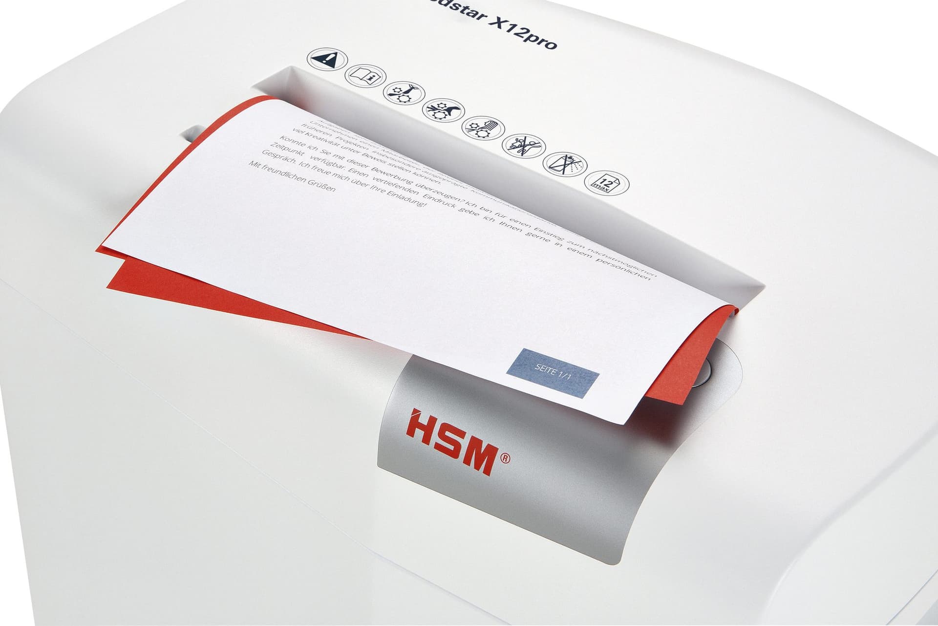 Papiervernietiger HSM shredstar X12pro snippers 2x15mm 5