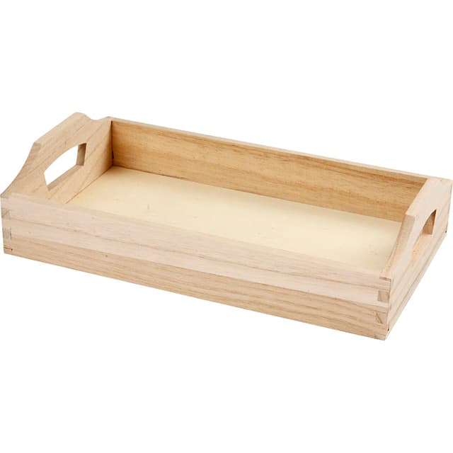 Dienblad Creativ Company hout 30x17x5cm