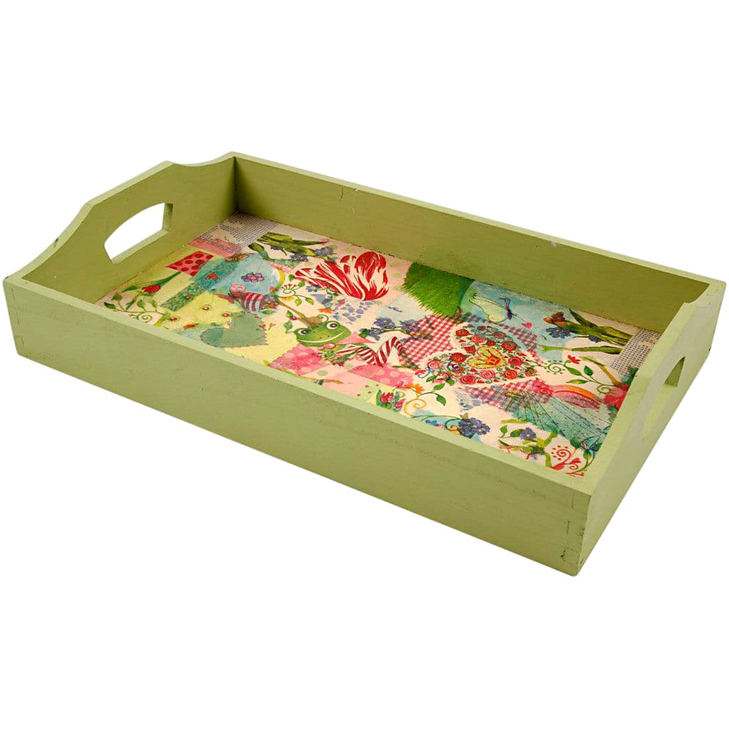 Dienblad Creativ Company hout 30x17x5cm 2