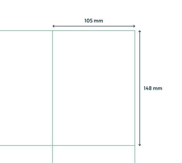 Etiket Qbasic A4 1.000 vel 105x148mm 4000 labels 2