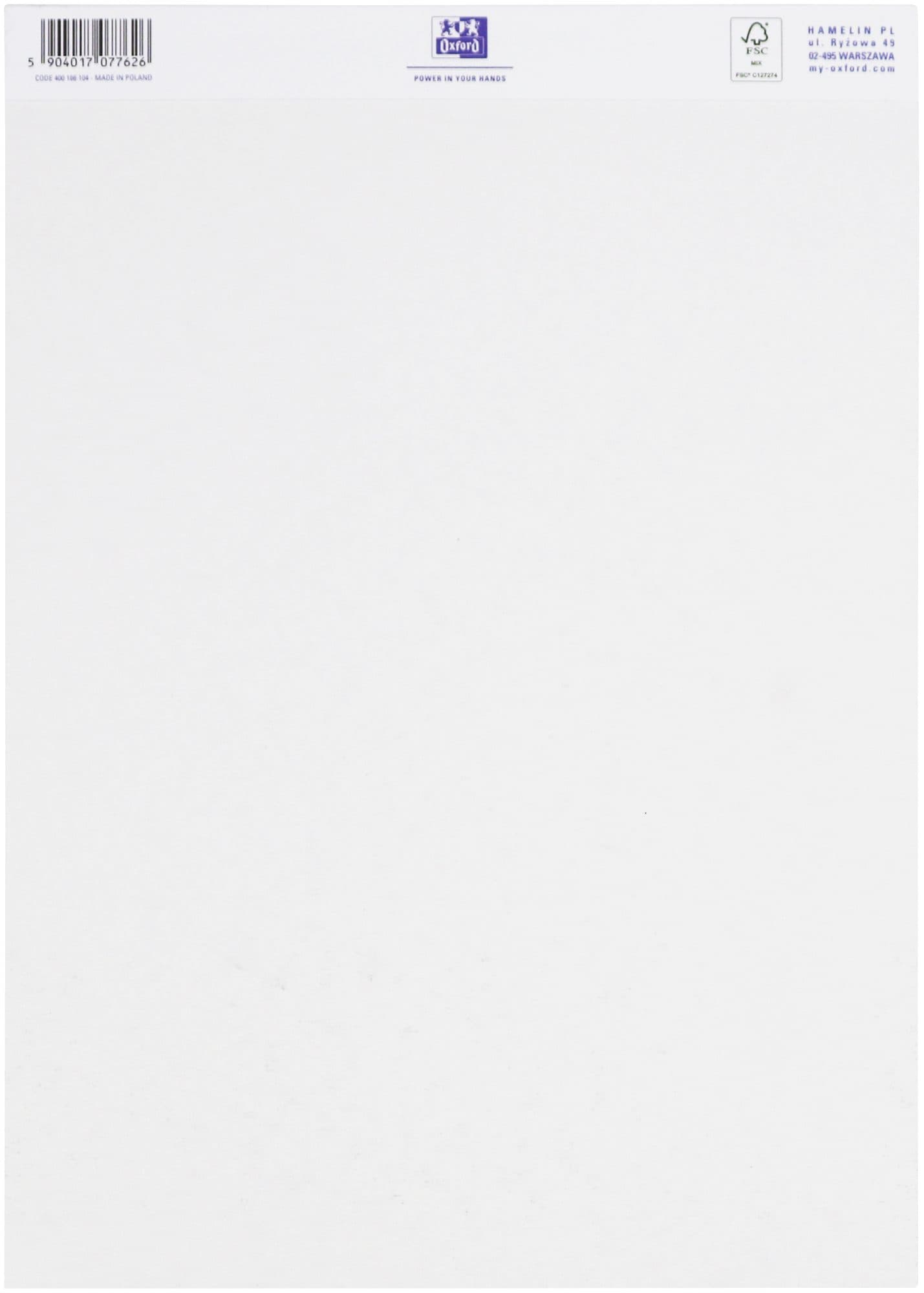Tekenblok Oxford Marker A4 15 vel 180 gram 4