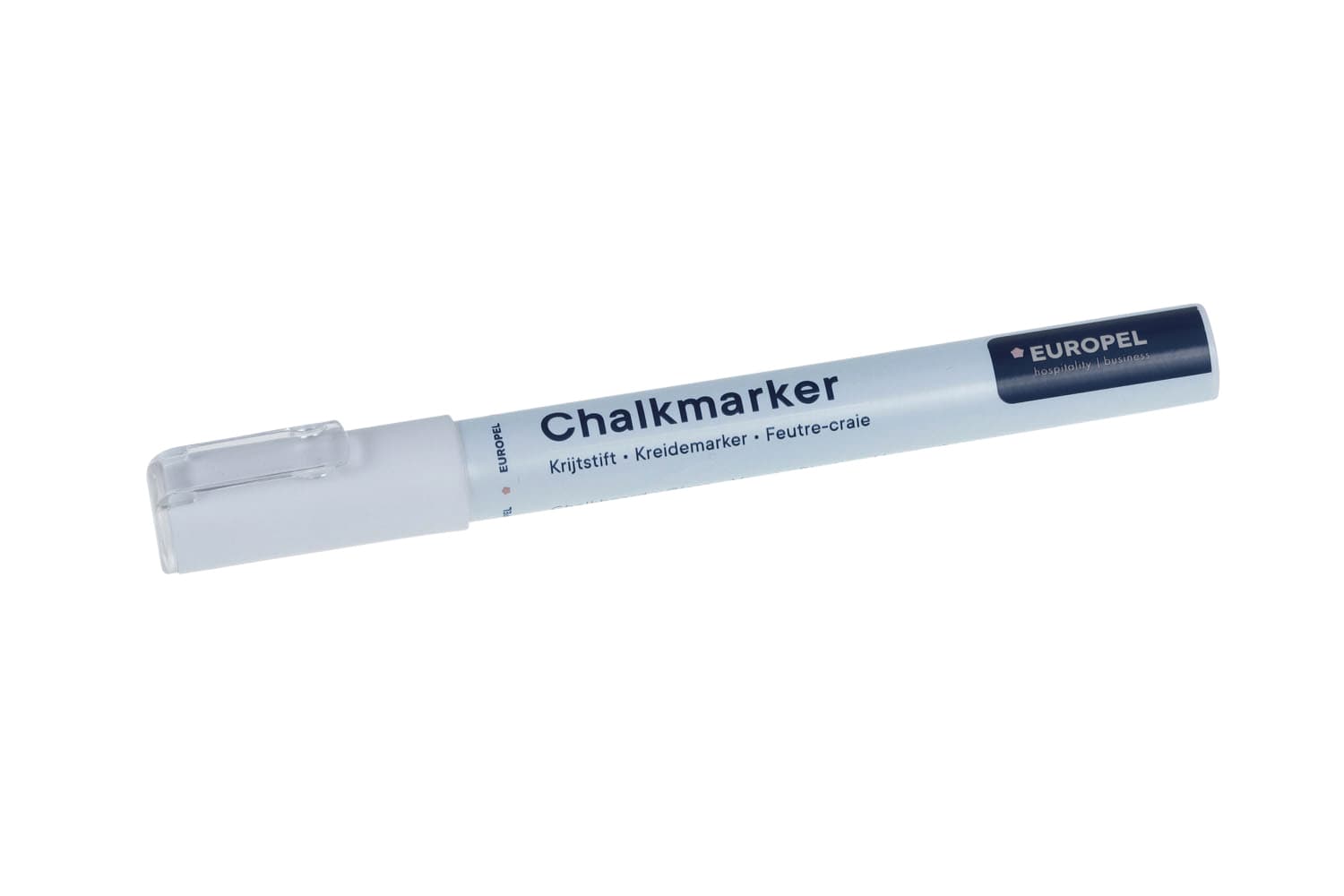 Krijtstift Europel 3mm wit blister 1 stuk 3