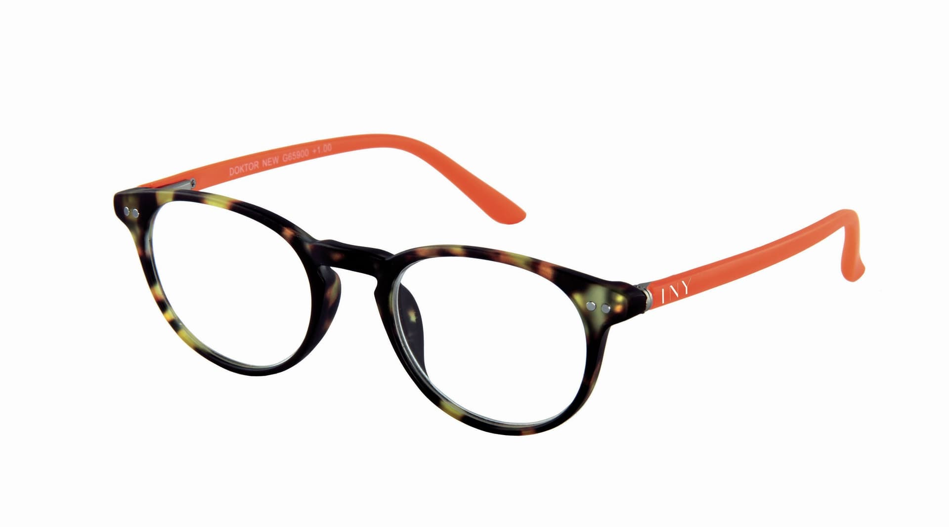 Leesbril I Need You +2.00 dpt Dokter New bruin-oranje 3