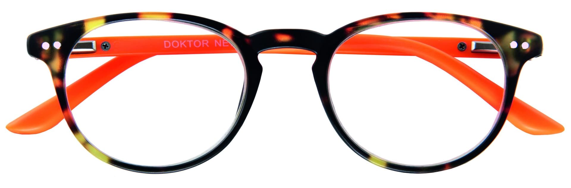 Leesbril I Need You +1.00 dpt Dokter New bruin-oranje