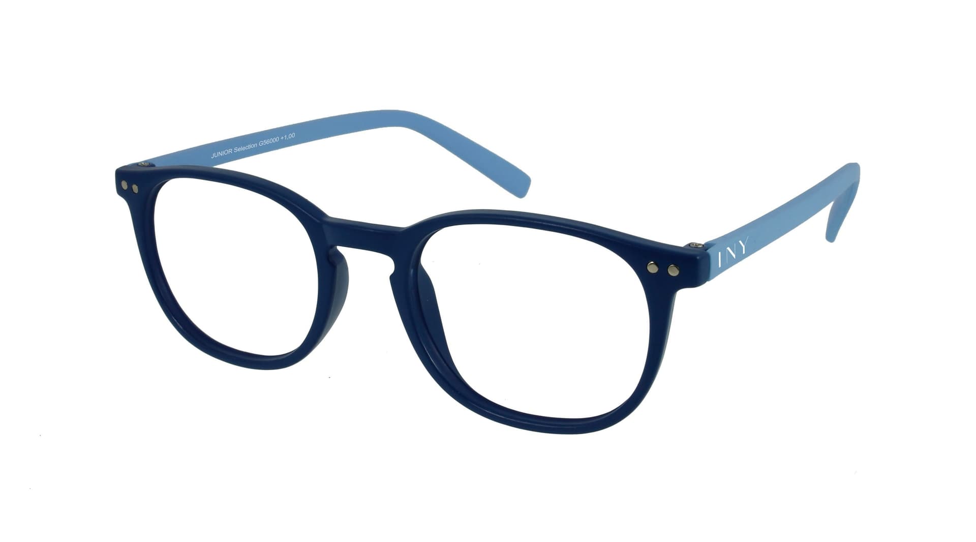 Leesbril I Need You +1.50 dpt Junior Selection blauw 3