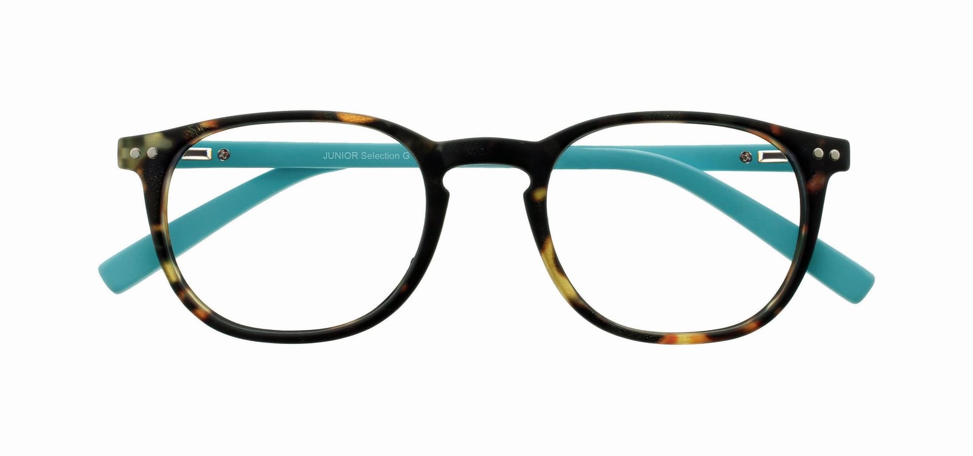 Leesbril I Need You +2.50 dpt Junior Selection bruin-turquoise