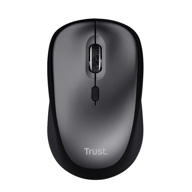 Muis Trust Yvi+ draadloos eco zwart 2