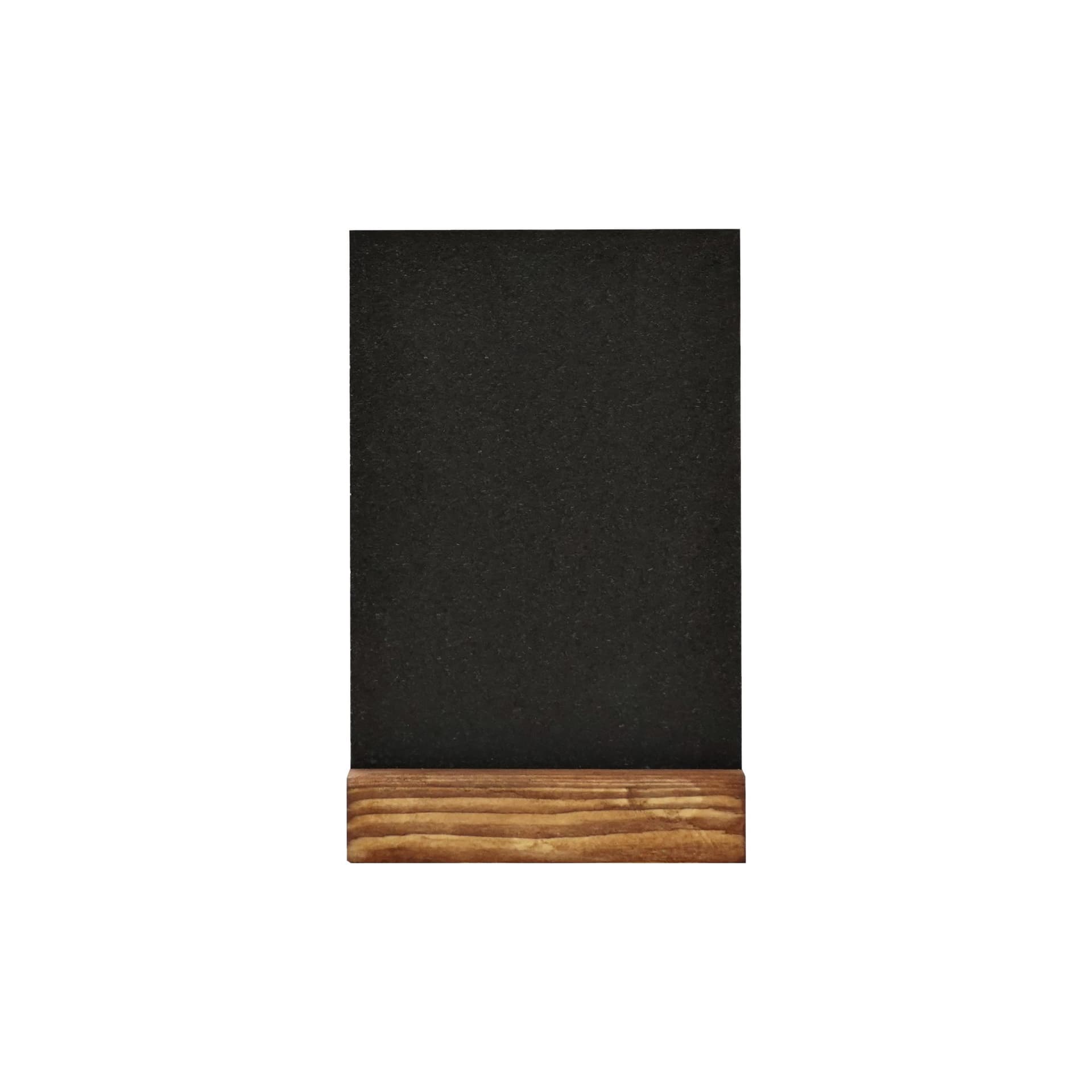 Krijtbord Europel tafelmodel A6 staand natural