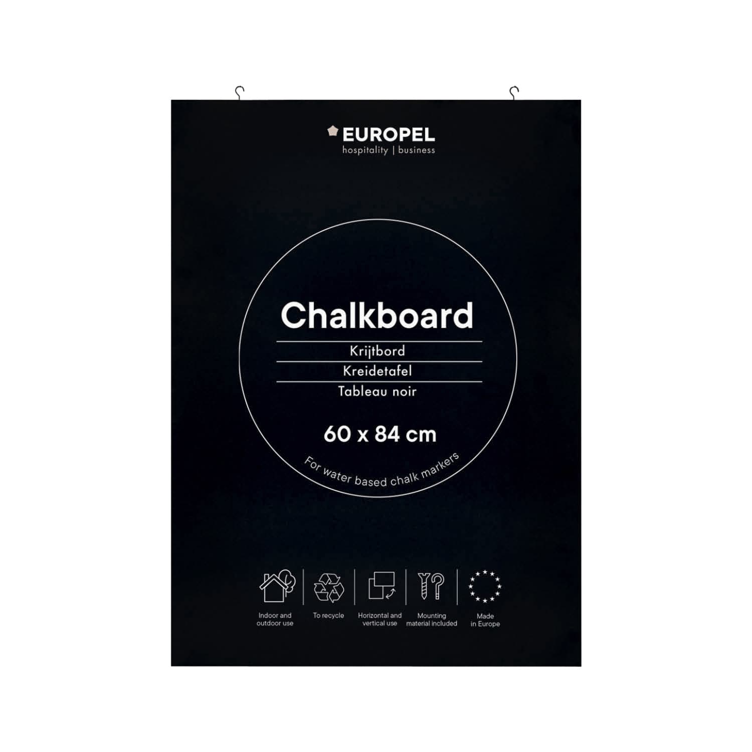Krijtbord Europel 60x84cm 4