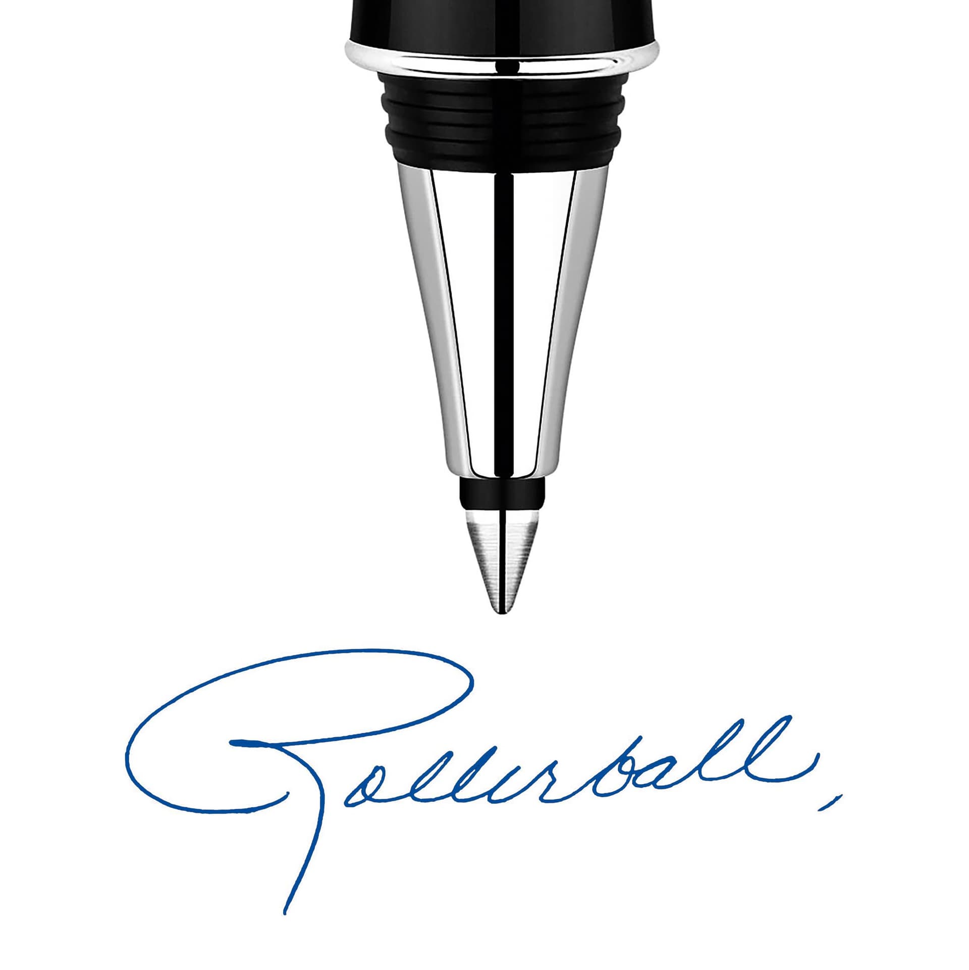 Rollerpenvulling Parker Quink medium blauw blister à 2 stuks 3