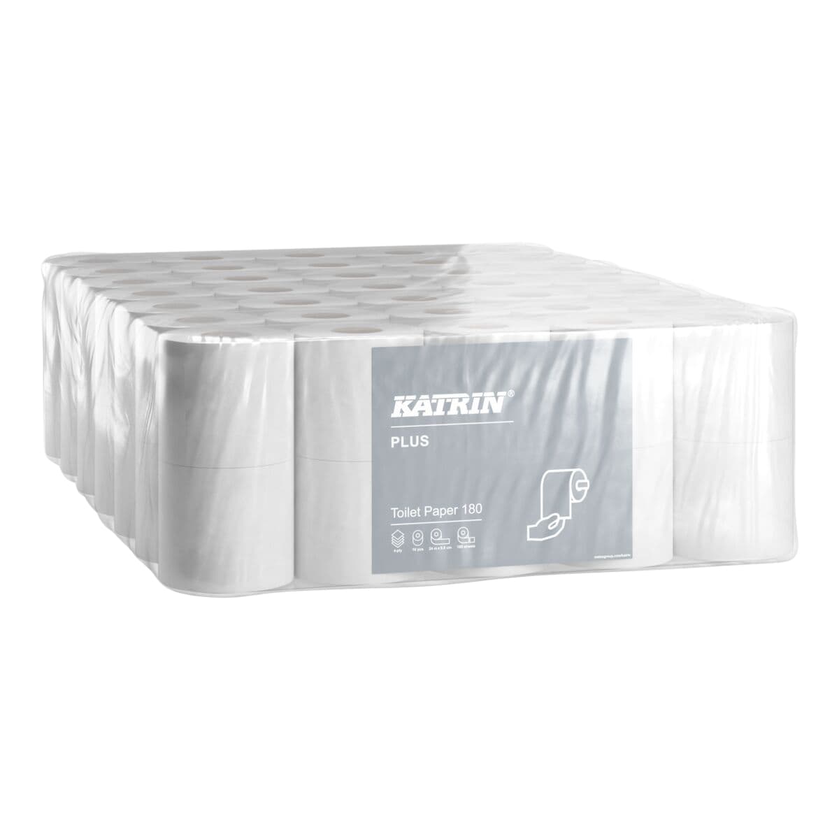 Toiletpapier Katrin 4-laags 180 vel wit 77755 2
