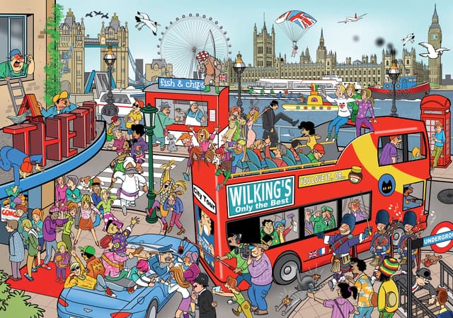 Puzzel That's Life City London 1000 stukjes 2