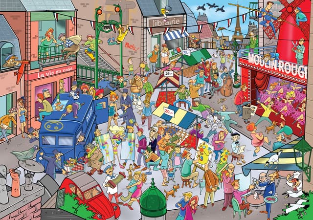 Puzzel That's Life City Paris 1000 stukjes 2
