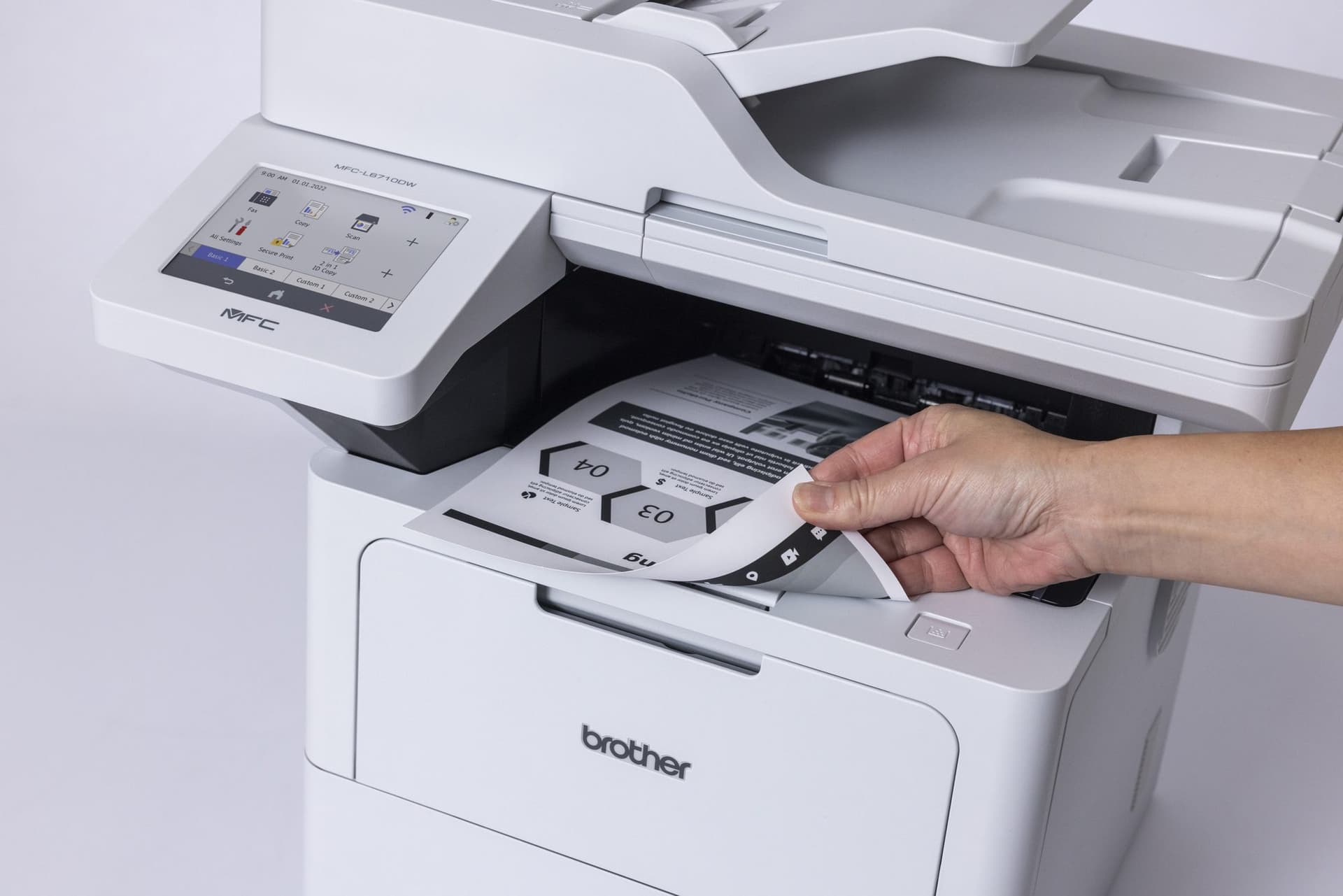 Multifunctional Laser printer Brother MFC-L6710DW 3