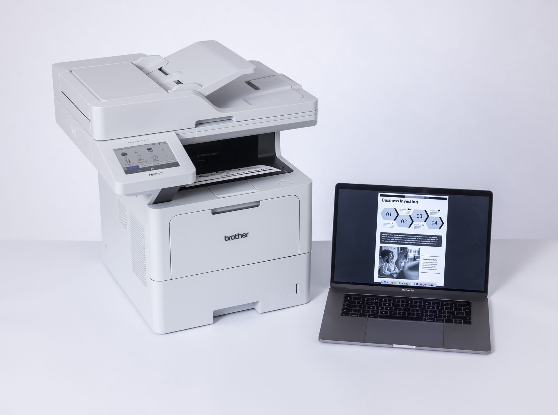 Multifunctional Laser printer Brother MFC-L6710DW 6
