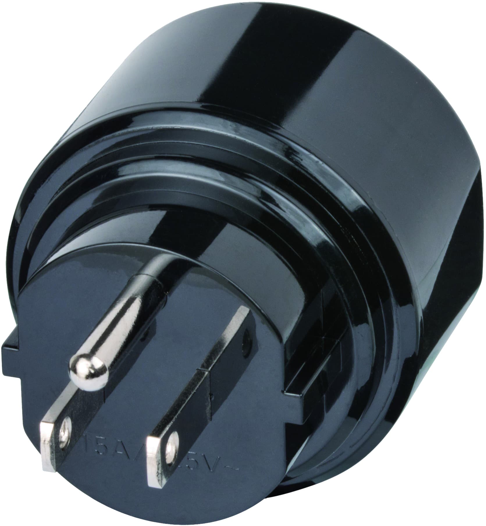 Reisstekker Brennenstuhl adapter USA met aarding  zwart 2