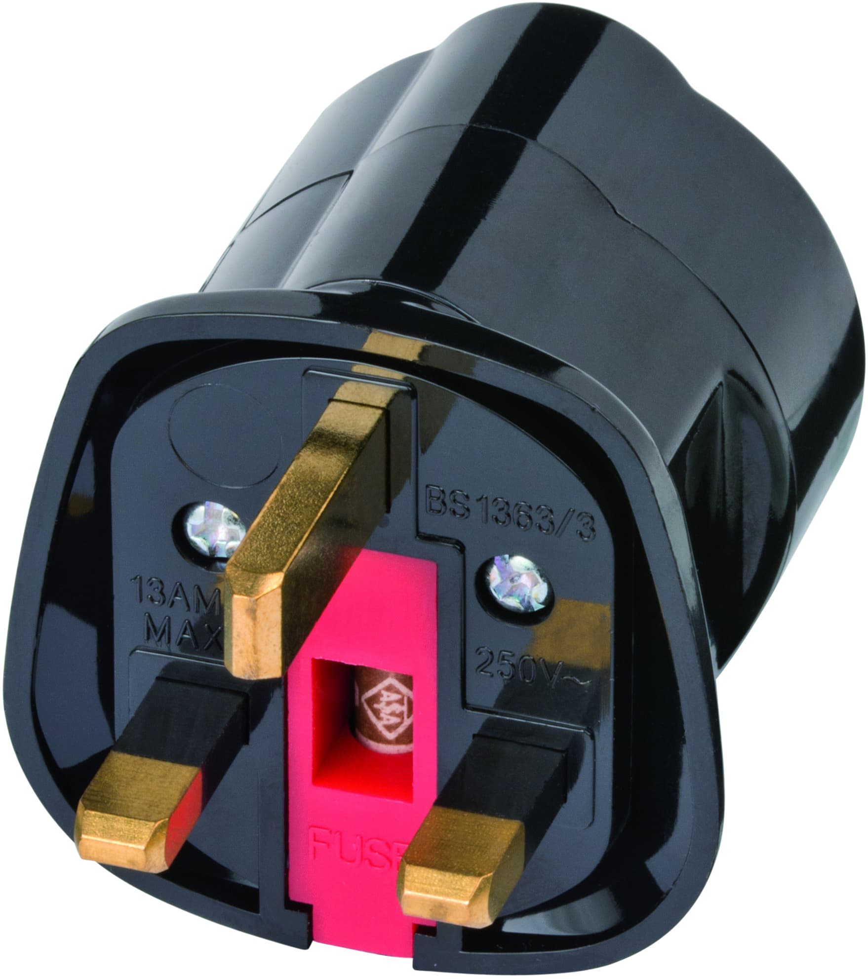 Reisstekker Brennenstuhl adapter GB/UK met aarding  zwart 2