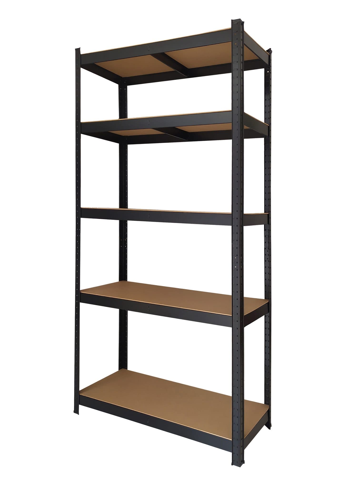 Stellingkast BRASQ 5 borden 90x40x180cm SU175 max 875 KG zwart 2