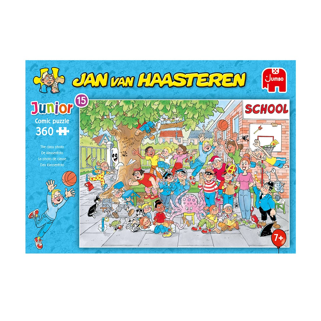 Puzzel Jan van Haasteren Junior 15 Klassenfoto 360 stukjes 3