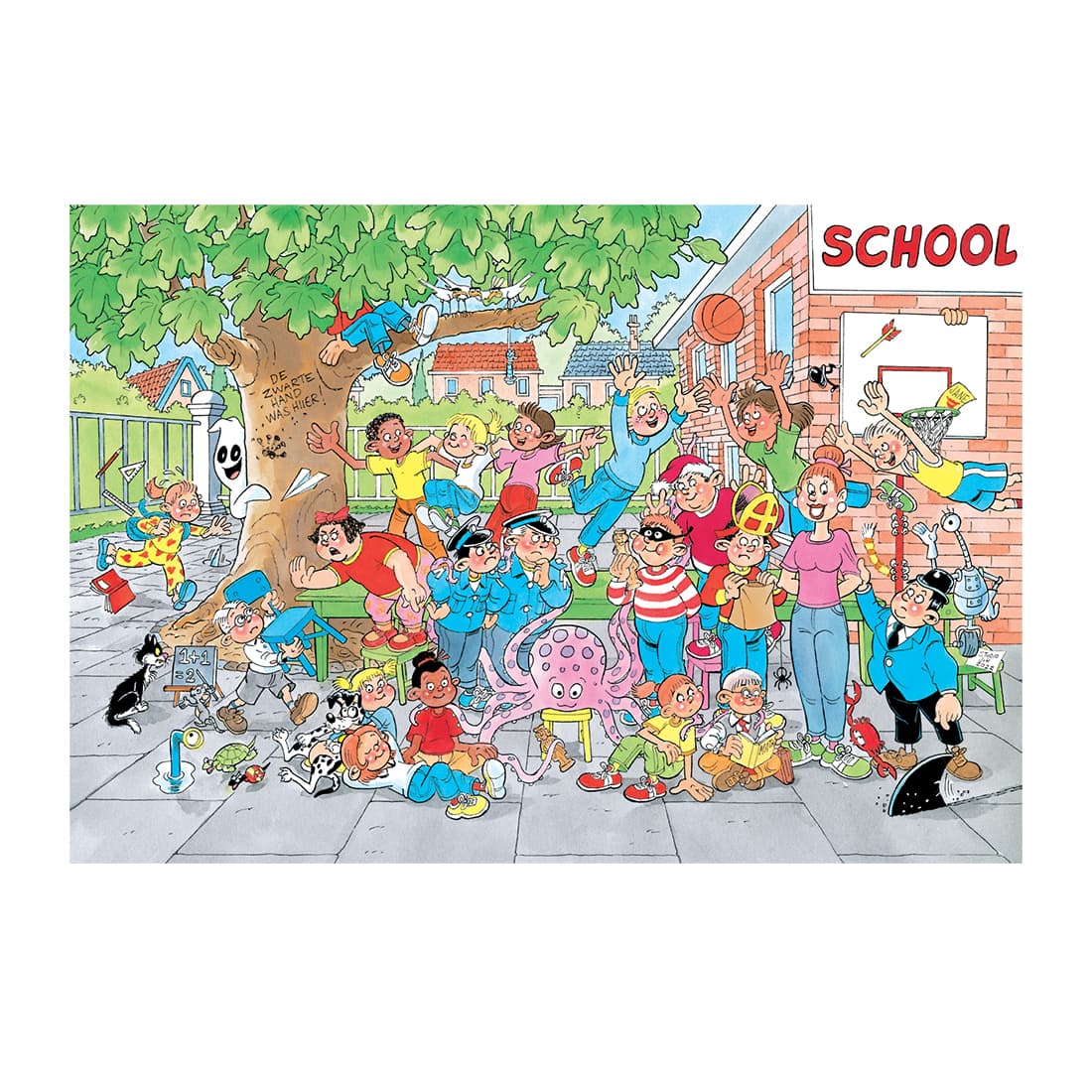 Puzzel Jan van Haasteren Junior 15 Klassenfoto 360 stukjes 4