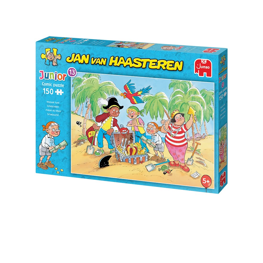 Puzzel Jan van Haasteren Junior 13 Treasure Hunt 150 stukjes 2
