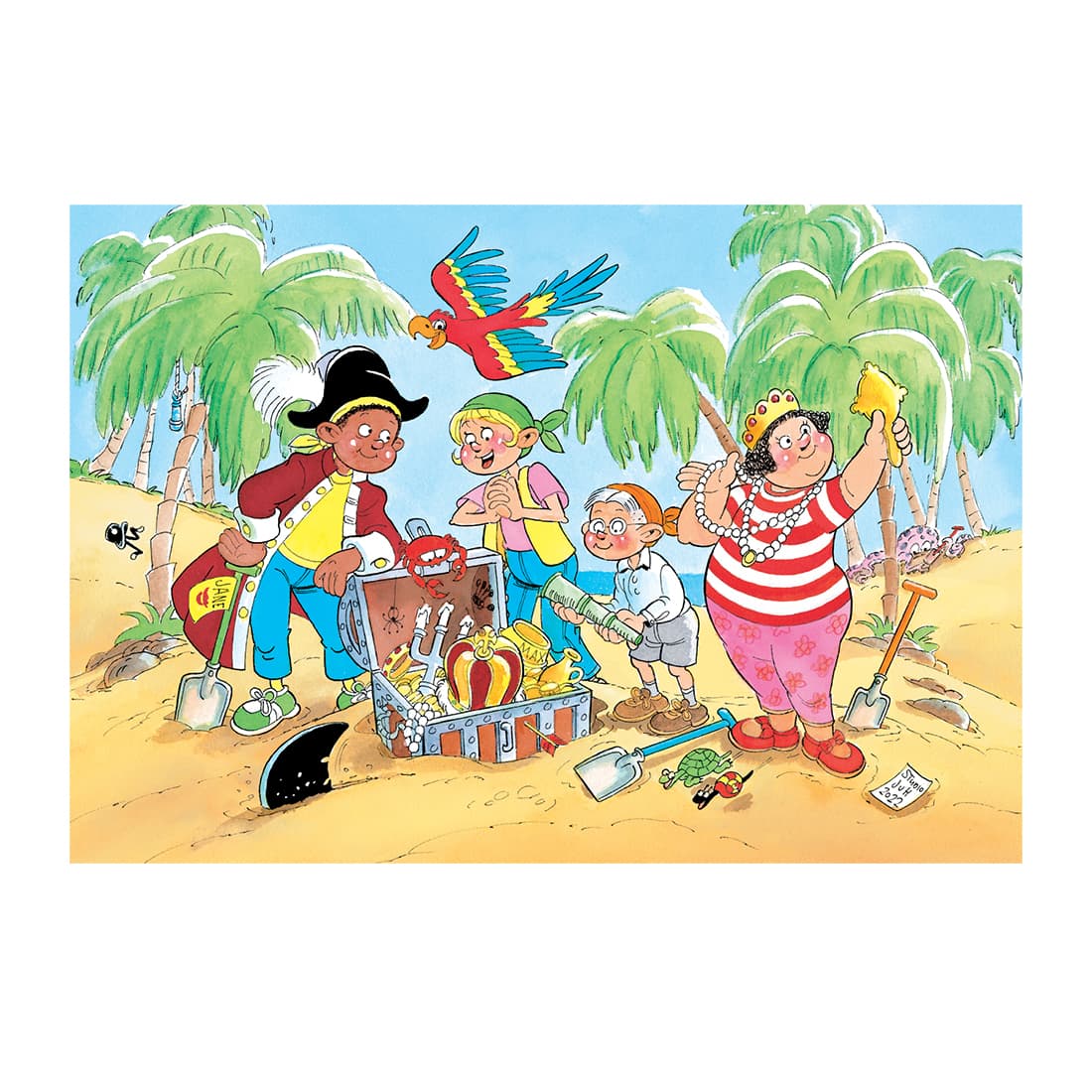 Puzzel Jan van Haasteren Junior 13 Treasure Hunt 150 stukjes 4