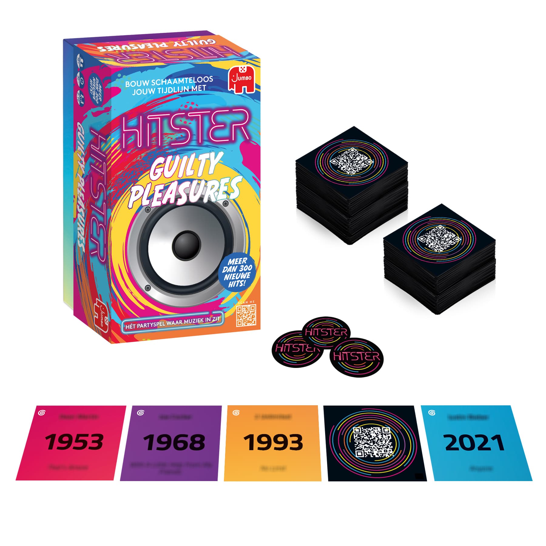 Muziekspel Hitster Guilty Pleasure 16+ 6