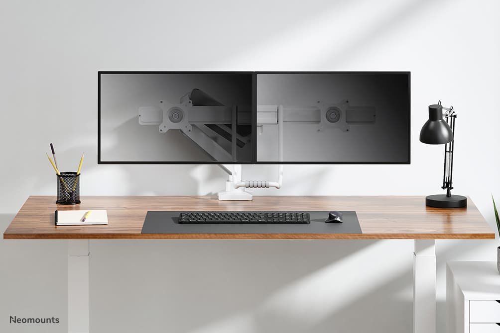 Monitorarm Neomounts NEXT Core dual 17-32" wit 6