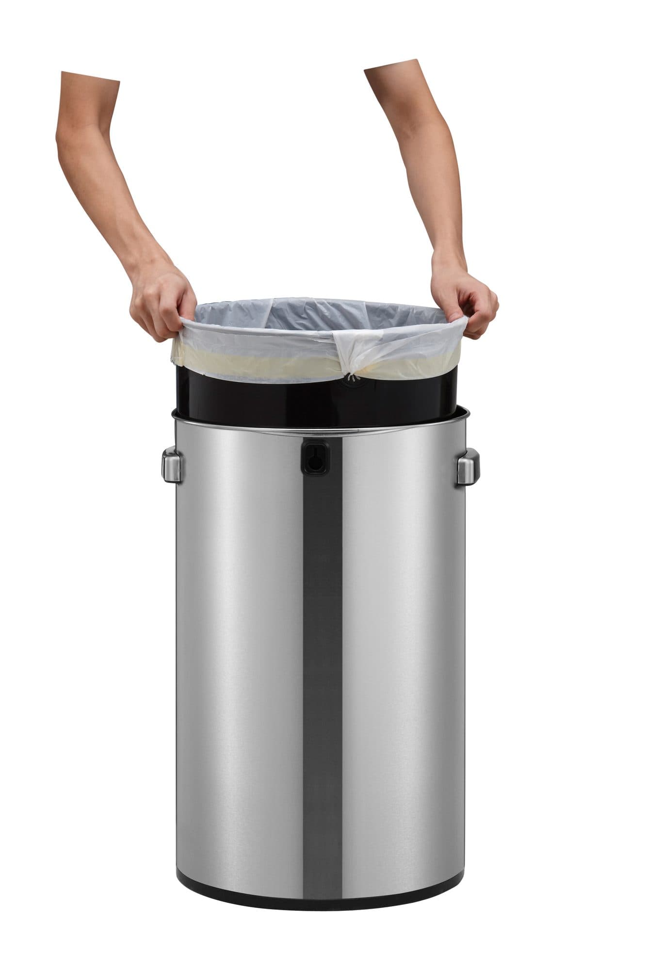 Afvalbak EKO Urban Bin 60liter RVS 3