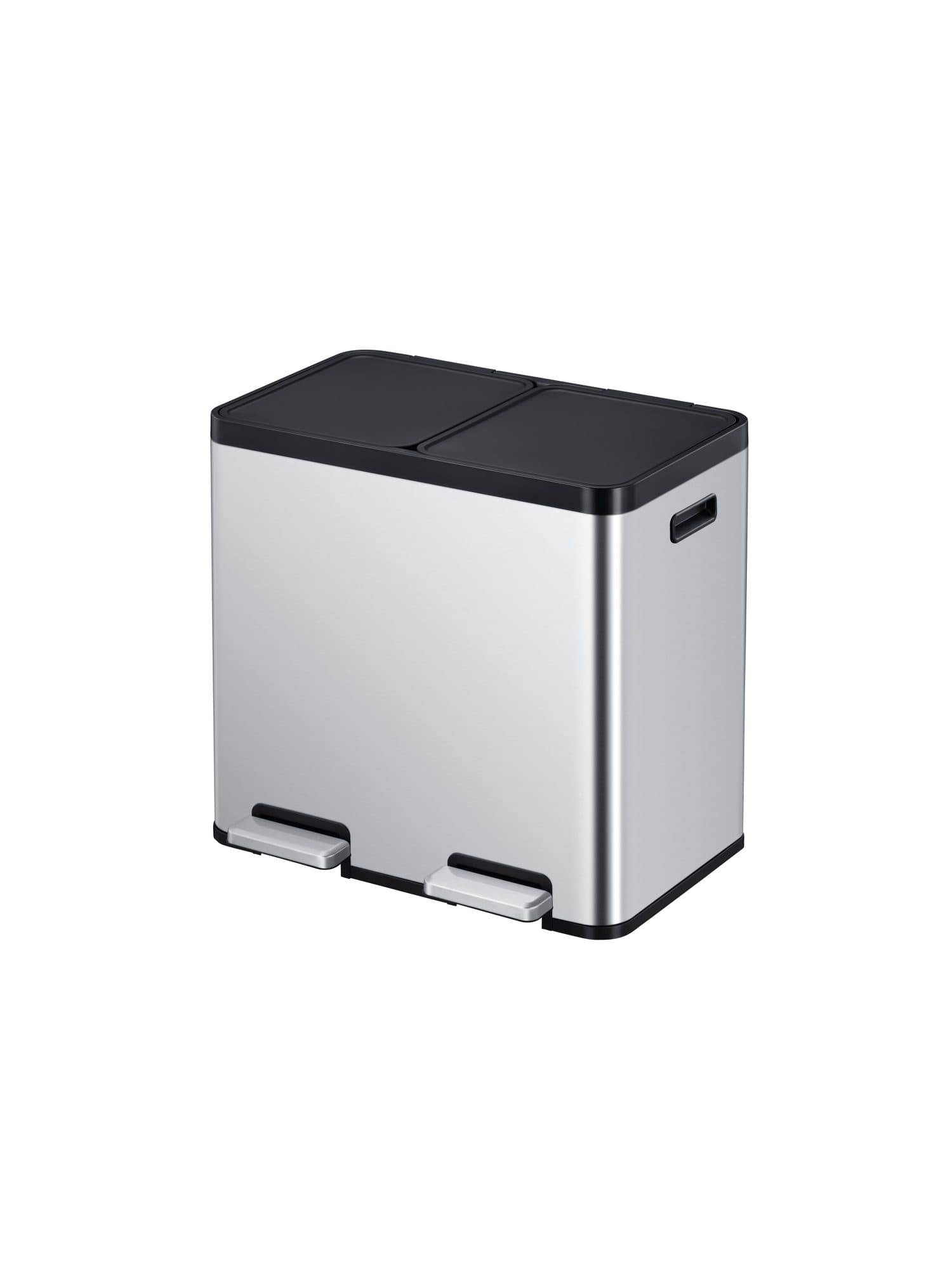Pedaalemmer EKO Essential Recycler 2x22 liter rvs