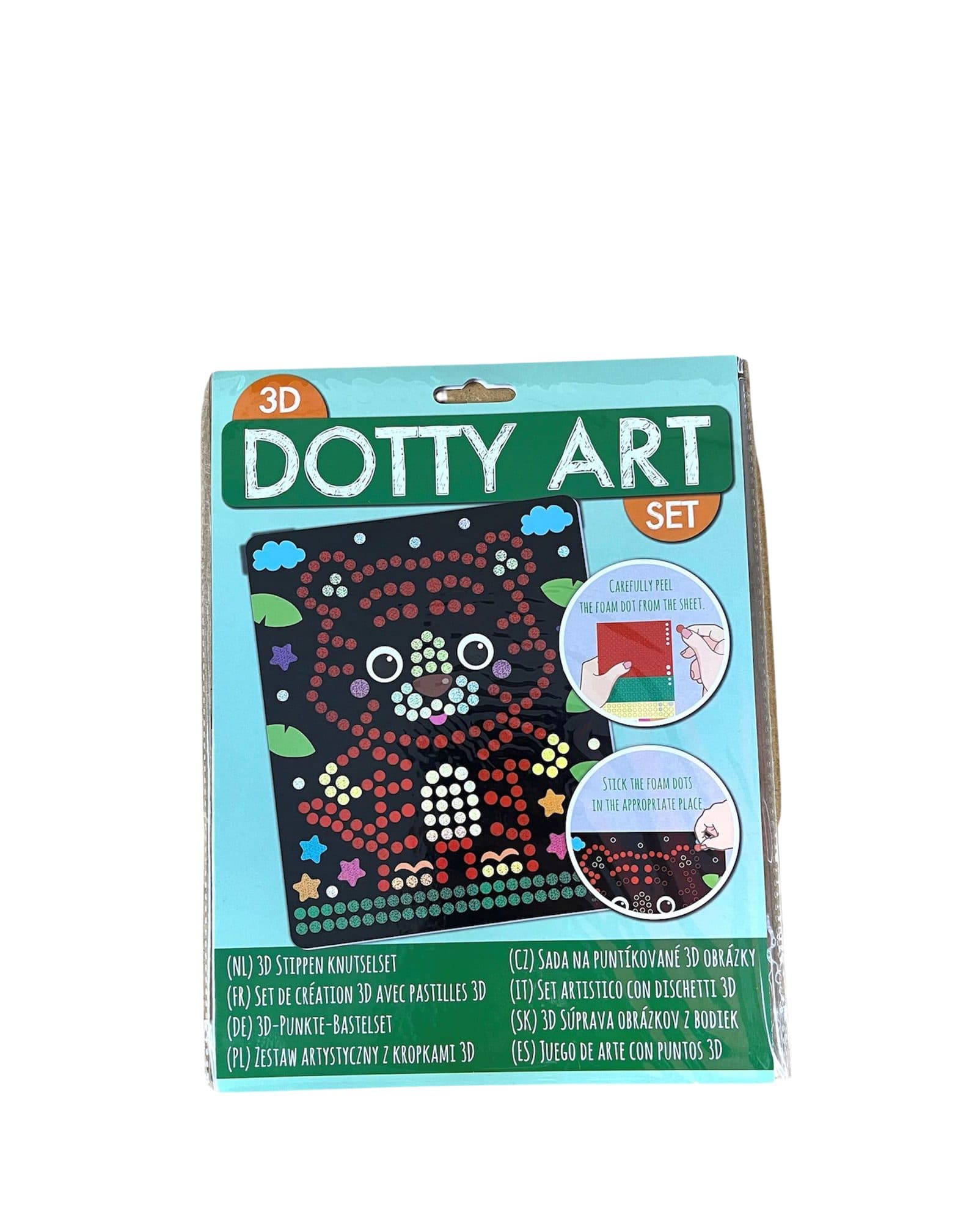 Knutselset 3D Dotty art assorti 2