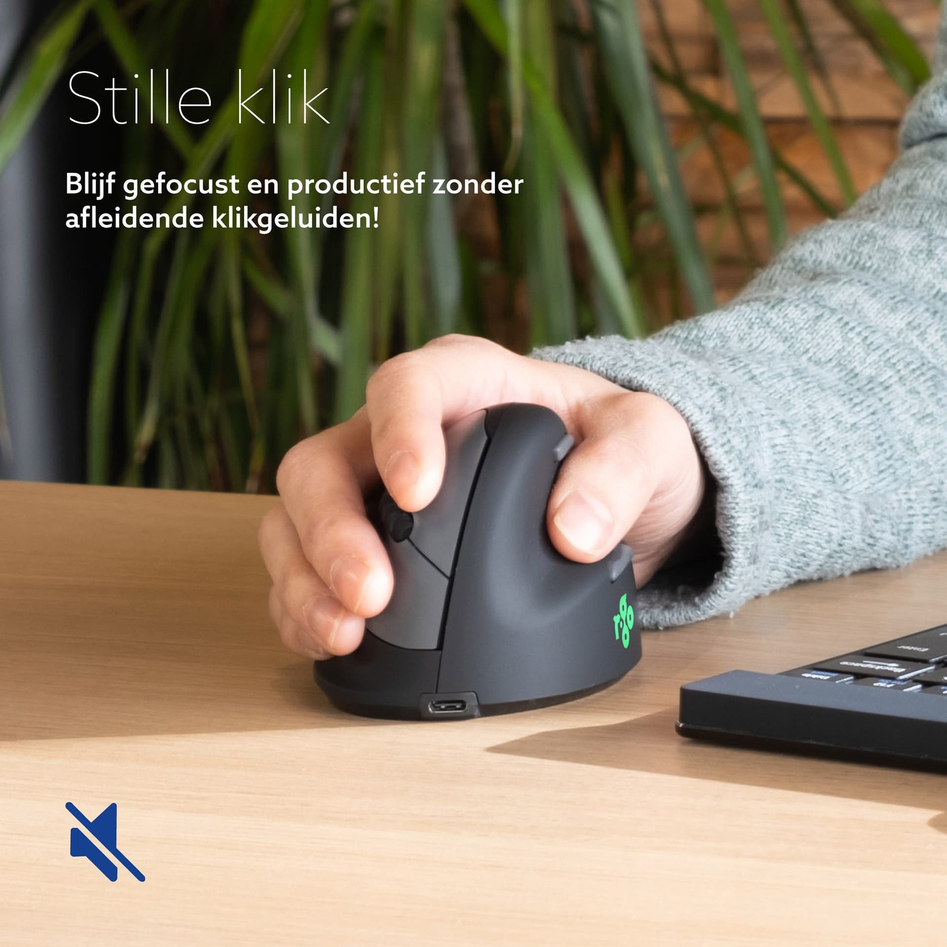 Ergonomisch muis R-Go HE Break Wireless Rechts S 4