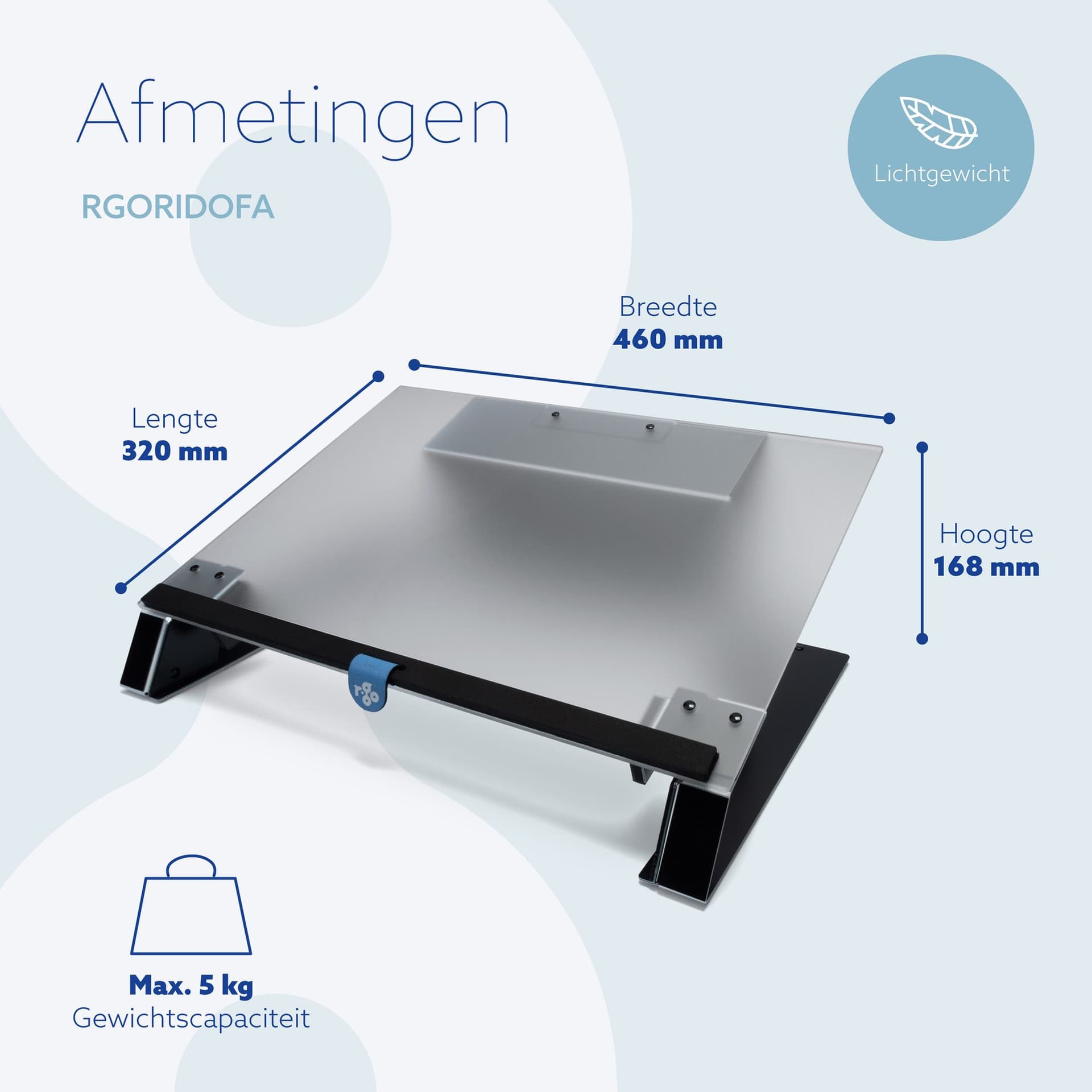 Documenthouder R-Go Read 2 Write Acryl 6