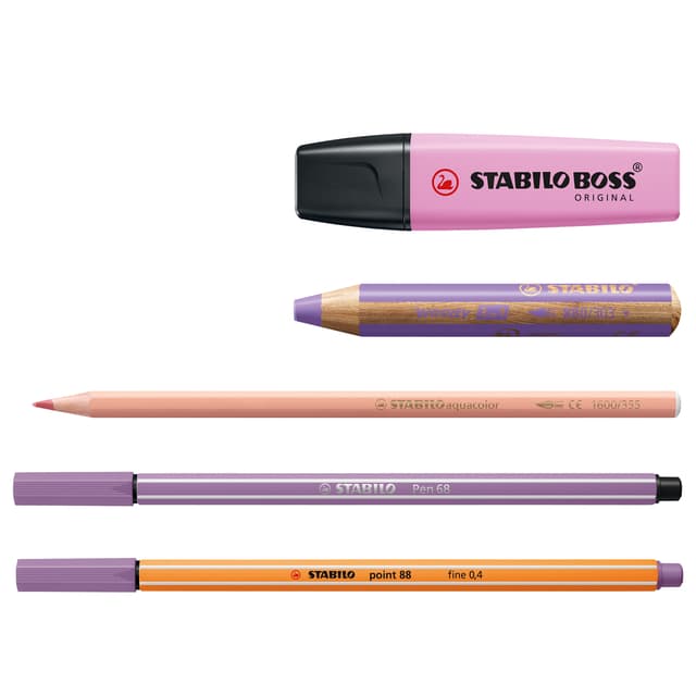 Creative set Stabilo 77/6 Arty colorful creative pastel mix 50 stuks 3