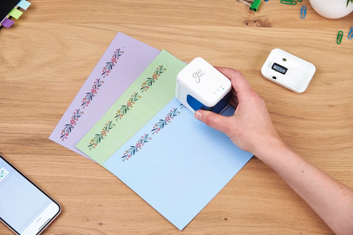 Stempelprinter Colop E-mark Go wit 6