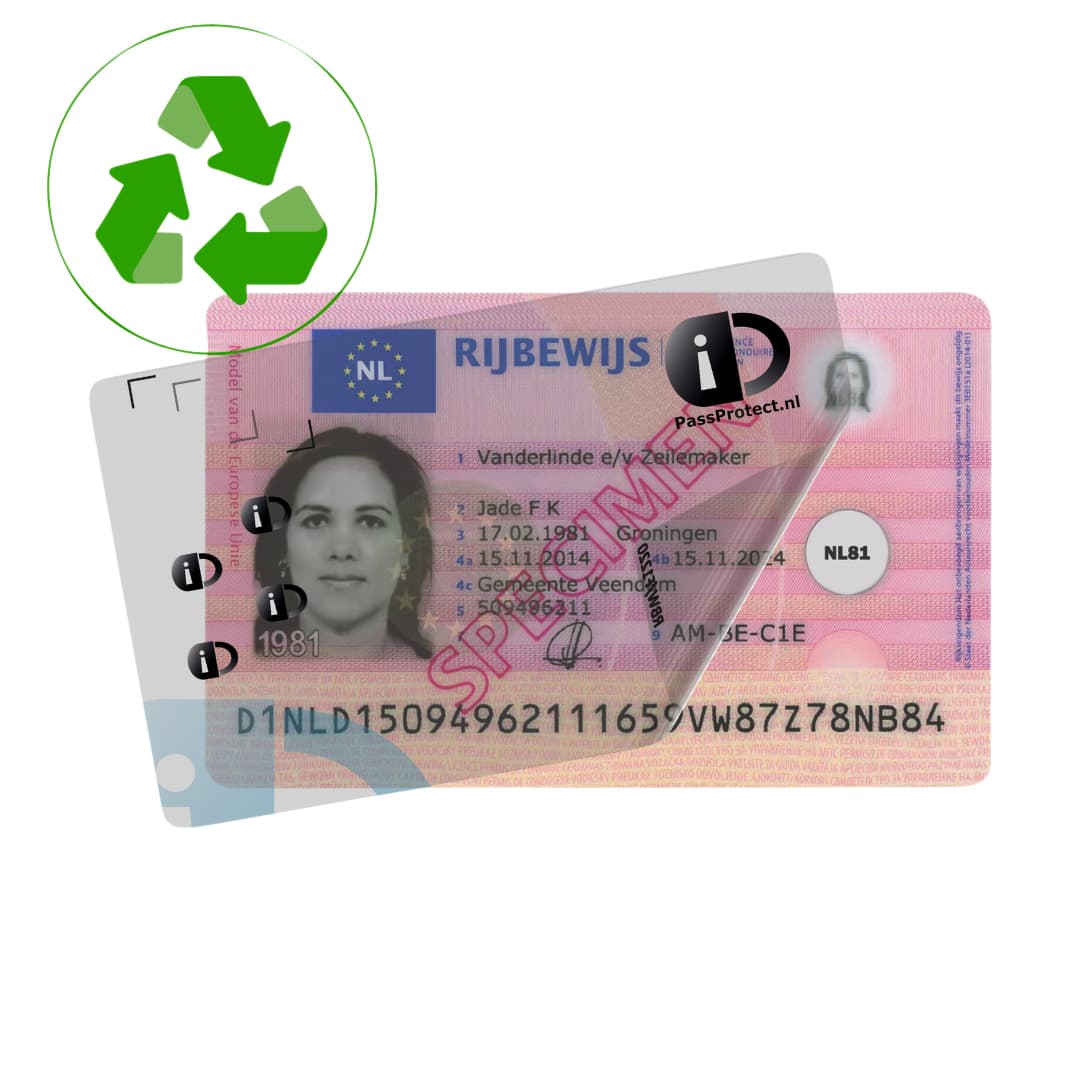 Beschermfolie PassProtect voor rijbewijs 3