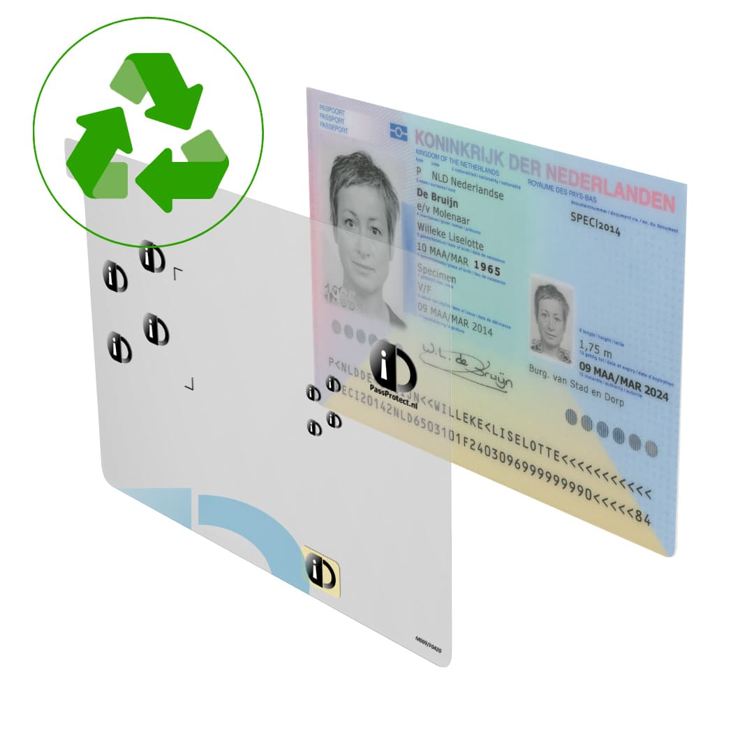 Beschermfolie PassProtect voor paspoort 3